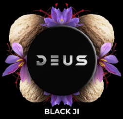 Табак Deus Black JI (Мороженое с шафраном) 100гр (М)