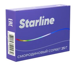 Табак Starline Смородиновый сорбет 25гр (М)