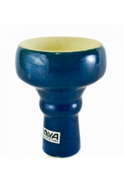 Чашка керамическая для кальяна MYA маленькая (внешняя) синяя