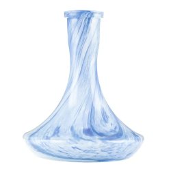 Колба Vessel Glass Крафт мрамор синий
