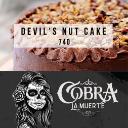 Табак Cobra La Muerte Devils Nut Cake (Пирог с Орехами) 40 гр
