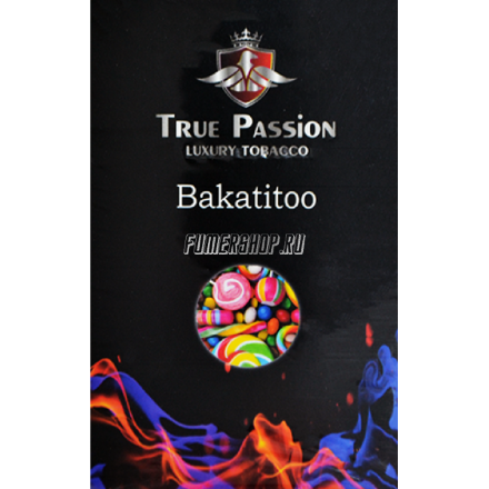 Купить True Passion Bakatitoo (фруктовый микс) 50гр