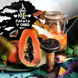 Табак Black Burn Papaya v obed (Папайя) 100гр (М)