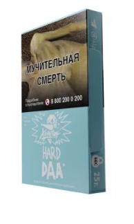 Купить Табак для кальяна ХУЛИГАН Hard 25г - Daa (Манго-эвкалипт) (М)