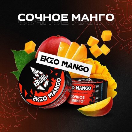 Купить Табак Black Burn Ekzo mango (Сочное манго) 100гр (М)
