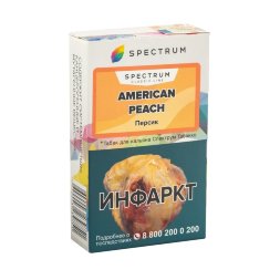 Табак Spectrum American Peach (Персик) 40 гр. (М)