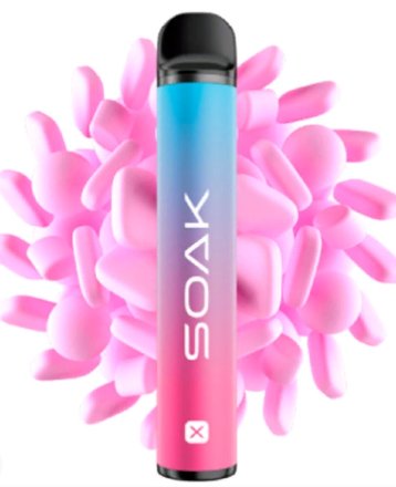 Купить SOAK X 1500 (Bubble Gum/Баблгам) (M)