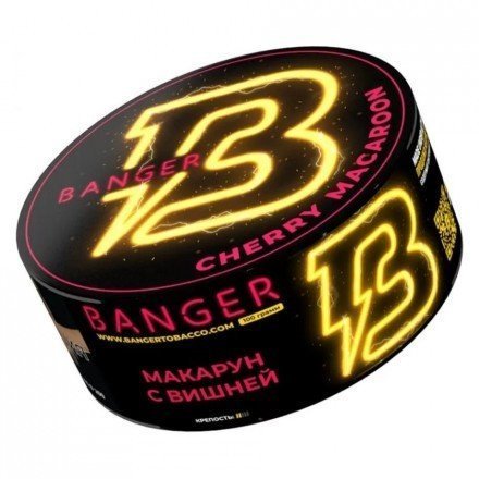 Купить Табак Banger Cherry Macaroon (Макарун с Вишней) 100 гр (М)