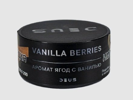 Купить (M) DEUS 20 г Vanilla Berries (Ягоды с ванилью)