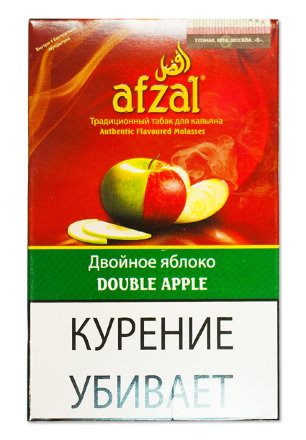 Купить Табак Afzal 40 гр. вкус Двойное яблоко