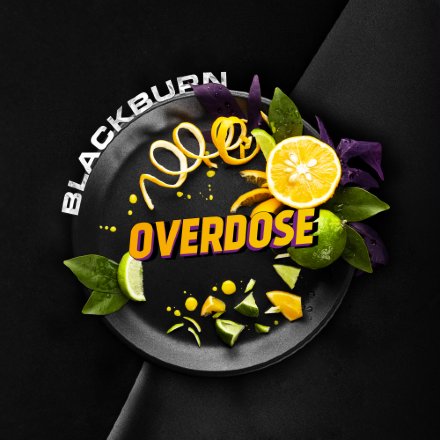 Купить Табак Black Burn Overdose (Лимон-лайм) 100 гр (М)