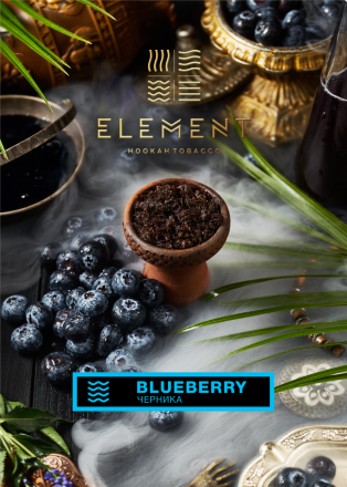 Купить Табак ELEMENT Вода Blueberry 40гр