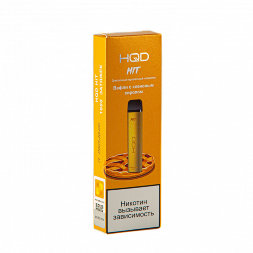 Электронная сигарета HQD Hit Вафли с кленовым сиропом ОРИГ 1600 тяг