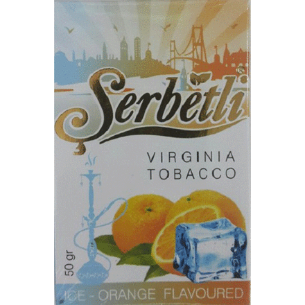 Купить Табак Serbetli (Щербетли) Ледяной Апельсин (акцизный)