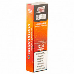 Электронная сигарета SEBERO Arctic Mix Sour Citrus (1200 тяг)
