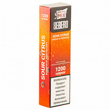 Купить Электронная сигарета SEBERO Arctic Mix Sour Citrus (1200 тяг)