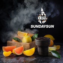 Табак BLACK BURN Sunday Sun (микс лимона, апельсина и грейпфрута) 25 гр.