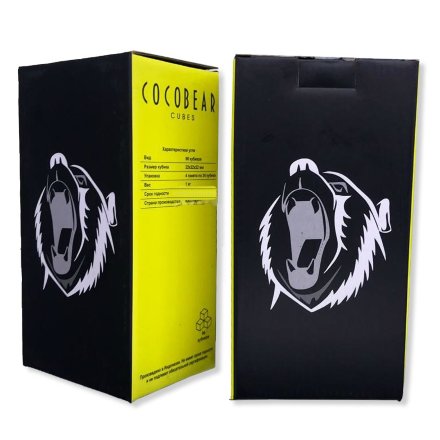Купить Кокосовый уголь для кальяна Cocobear