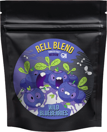 Купить Бестабачная смесь Rell Blend Wild Blueberries 50 гр
