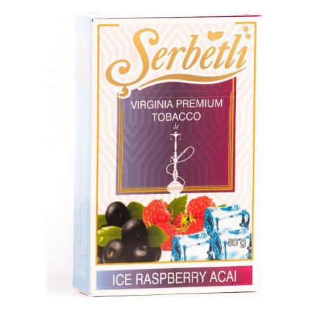 Купить Табак Serbetli - Ice-Acai-Raspberry (Ледяные асаи c малиной) 50гр