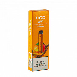 Электронная сигарета HQD Hit Кола манго ОРИГ 1600 тяг