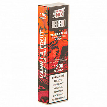 Купить Электронная сигарета SEBERO Arctic Mix Vanilla Fruit (1200 тяг)