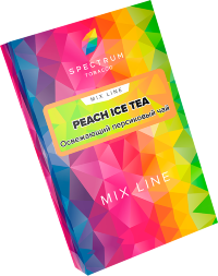 Табак Spectrum Mix Line Peach Ice Tea (Освежающий персиковый чай) 40g