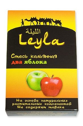 Купить Бестабачная смесь Leylа (двойное яблоко)