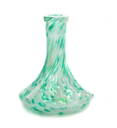 Колба Vessel Glass крафт крошка бело-зеленая