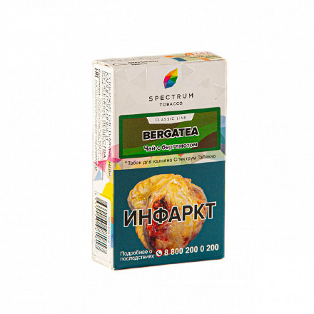 Купить Табак Spectrum Bergatea (Чай с бергамотом) 40 гр. (М)