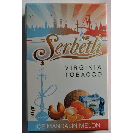 Купить Табак Serbetli (Щербетли) Ice Melon Tangerine (Ледяной Мандарин и Дыня)