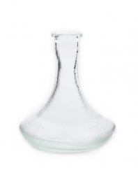 Колба Vessel Glass крафт со швом прозрачный лёд