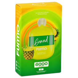 Электронная сигарета Fummo Grand 6000 тяг Ананасовый лимонад