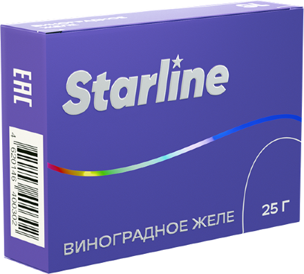 Купить Табак Starline (Старлайн) Виноградное желе 25гр