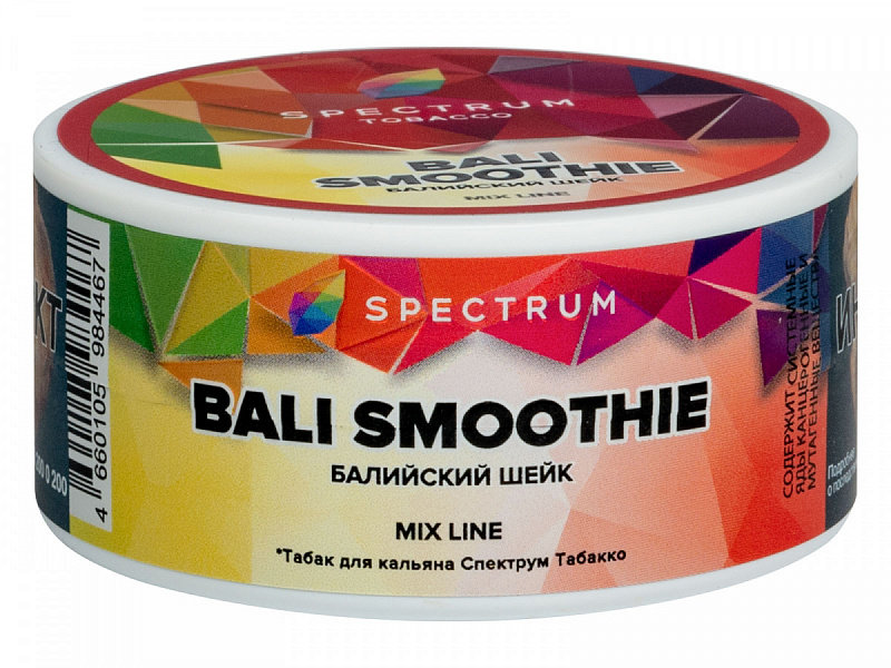 Line mix. Spectrum табак. Спектрум микс 25. Spectrum Mix line Bali Smoothie (Балийское смузи) 25гр.. Люкс лайн микс.