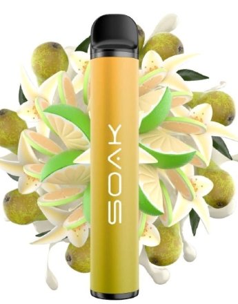 Купить SOAK X 1500 (Vanilla Pear/Ванильная груша с лаймом) (M)