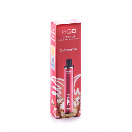 Купить Электронная сигарета HQD Cuvie Plus №07 Energy drink ОРИГ (1200 затяжек)