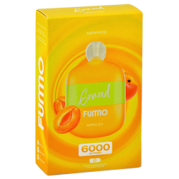 Электронная сигарета Fummo Grand 6000 тяг Абрикос