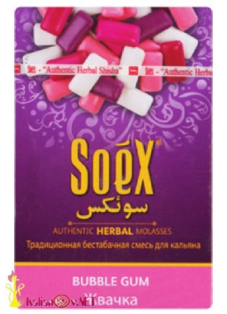 Купить Бестабачная смесь Soex (жвачка)