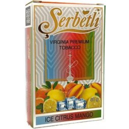 Табак Serbetli (Щербетли) Ледяные цитрусы и манго 50гр (акцизный) (акцизный)