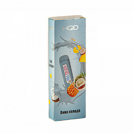 Купить Электронная сигарета HQD Mega Пинаколада ОРИГ 1800 тяг