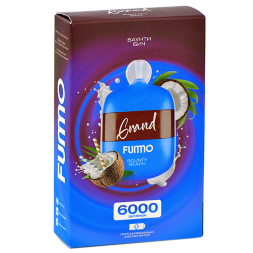 Электронная сигарета Fummo Grand 6000 тяг Баунти Бич