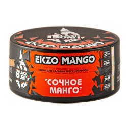 Табак Burn BLACK Ekzo Mango 25гр (сочное манго)