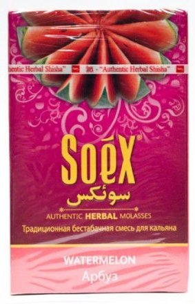 Купить Бестабачная смесь Soex арбуз