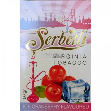 Купить Табак Serbetli Ледяная клюква (Ice Cranberry) 50гр (М)