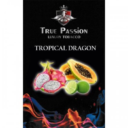 Купить True Passion Tropical Dragon (Папайя Маракуйя Питахайя и Лайм) 50гр