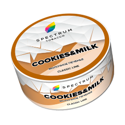 Табак Spectrum CL Cookies&amp;Milk (Молочное печенье) 25 гр (М)