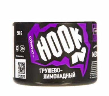 Купить Бестабачная смесь Hook by Chabacco Грушево-лимонадный  50 гр (М)