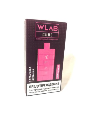 Купить Электронная сигарета WLAB Cube 7000тяг Арбузная Жвачка