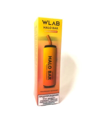 Купить Электронная сигарета WLAB Halo Bar 6000тяг Банан Клубника